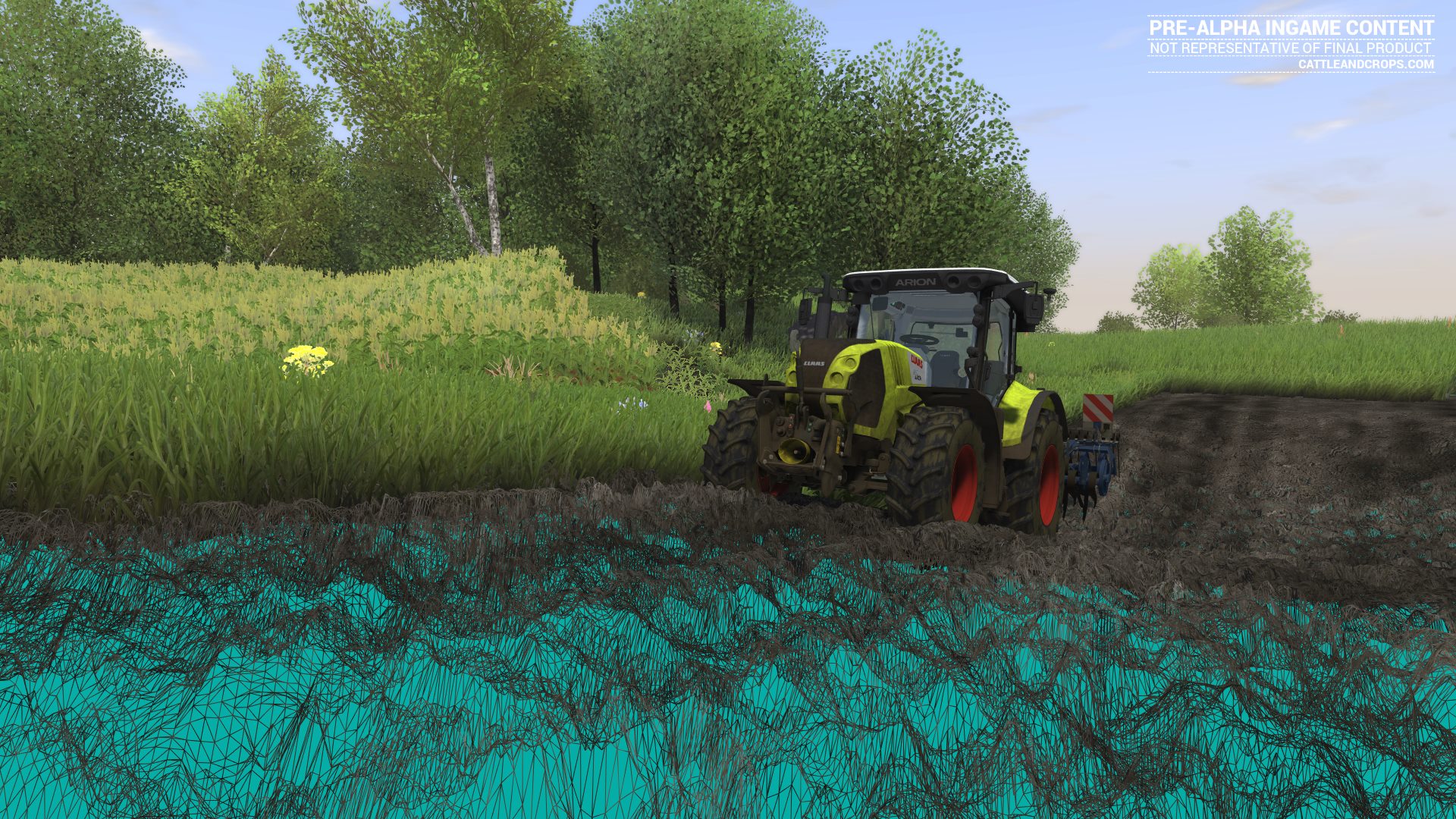 Cattle and Crops dev log #02 - Cattle and Crops mod, CnC mod.